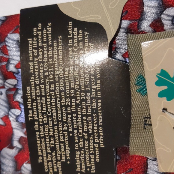 Neck Tie, The Nature Conservancy, Zebra, Botswana. New With Tags - Picture 5 of 6